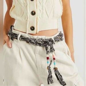 NWOT Free People Bandana Belt
